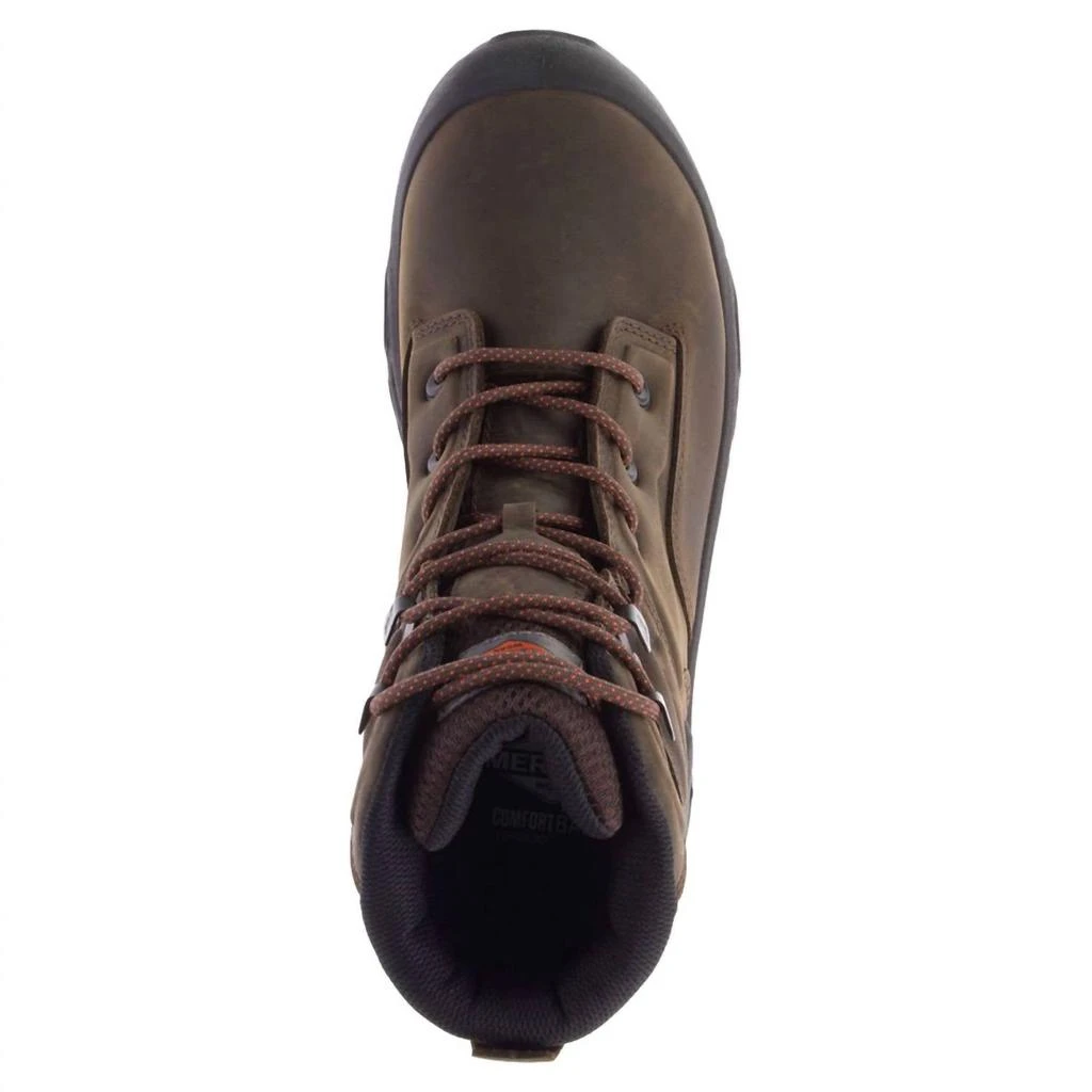 Merrell MEN'S STRONGFIELD LEATHER X 7" WATERPROOF COMP TOE WORK BOOT - WIDE WIDTH 4