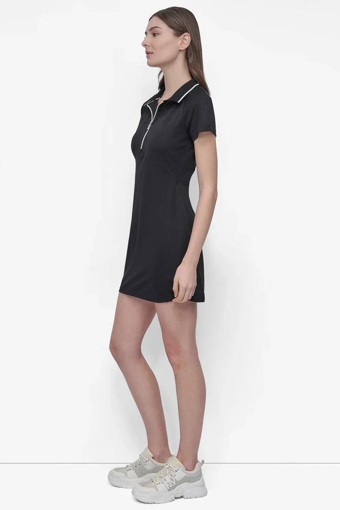 DKNY COURT PIQUE POLO DRESS WITH BUILT IN SHORTS 4