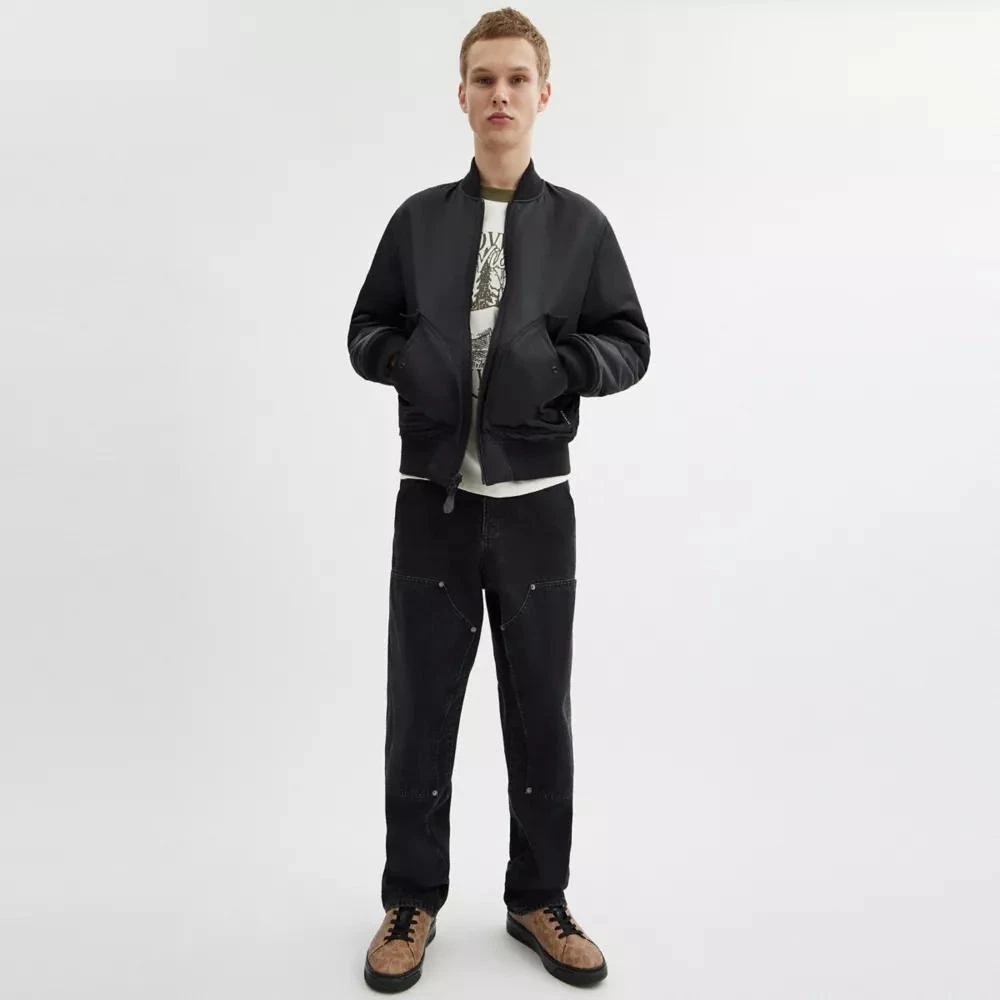 Coach High Line Sneaker In Signature Canvas 6