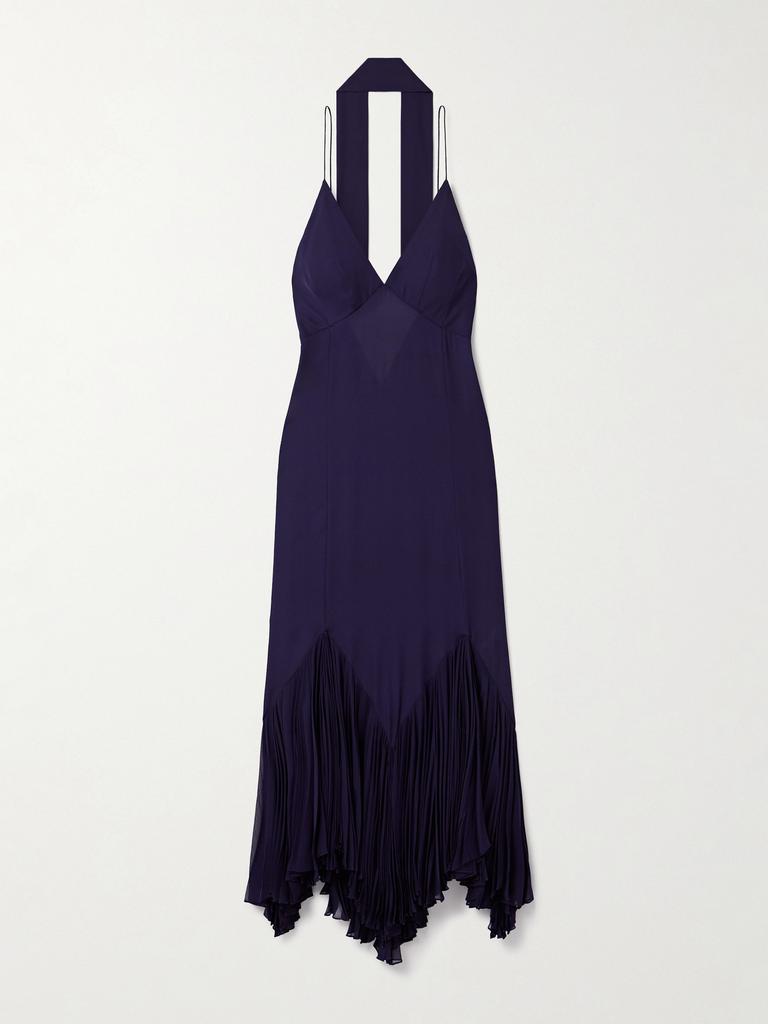 【送料&関税込】Khaite The Trina Long-sleeved Open-back Midi KHAITE The Trina open-back dress - ShopStyle