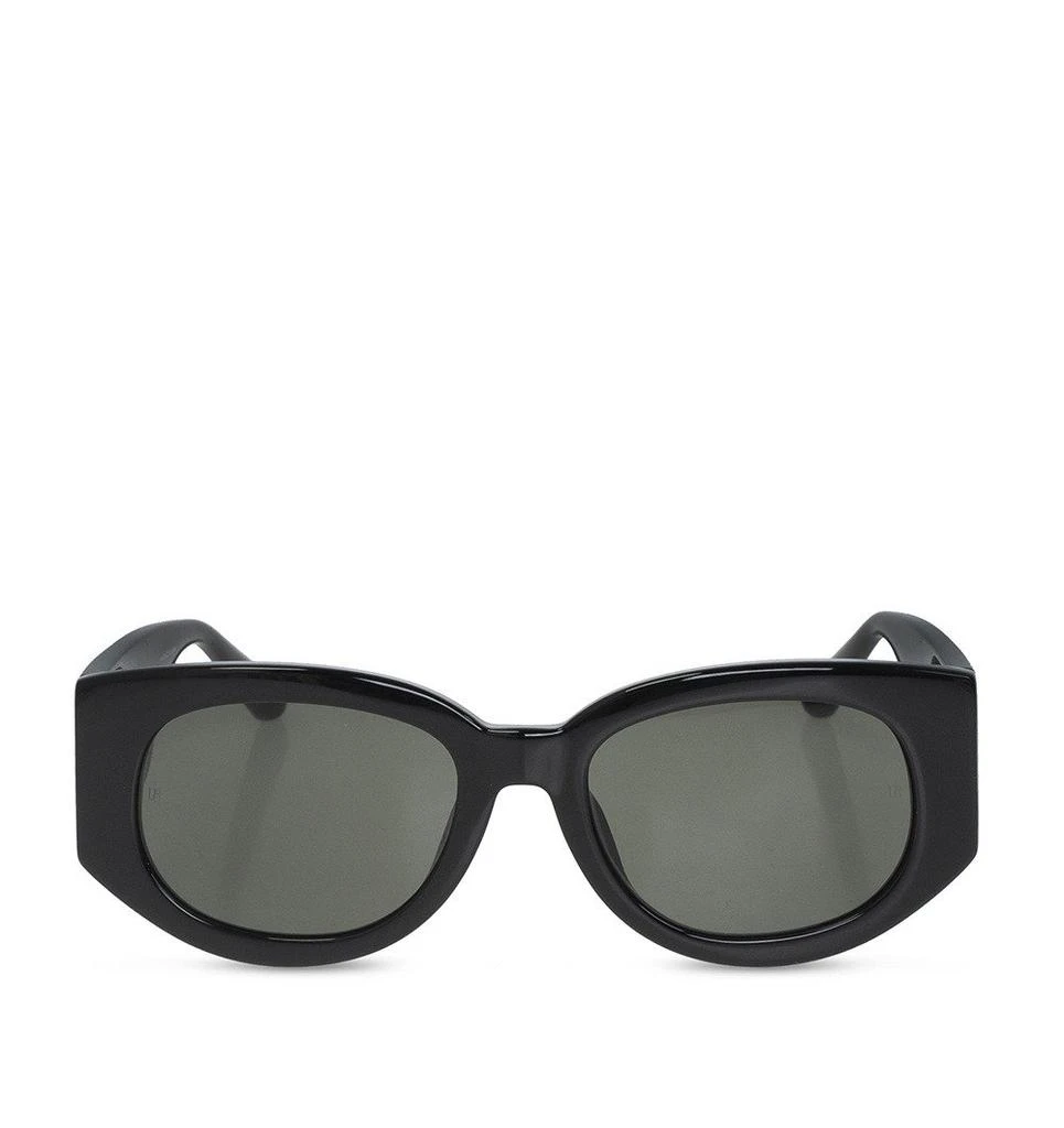 Linda Farrow Linda Farrow X Sara Shakeel Debbie Rectangle Framed Sunglasses 1