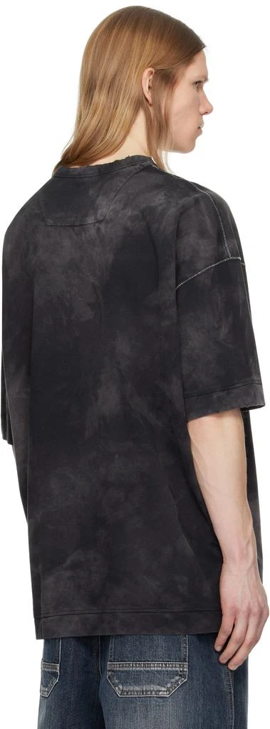 Juun.J Black New Dyeing Over Fit T-shirt 3