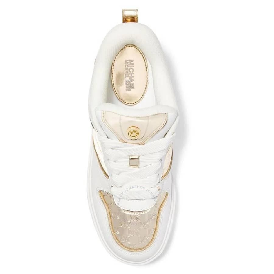 Michael Kors Rumi Embossed Logo Leather Sneakers 3