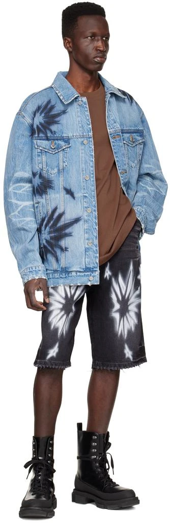 We11done Blue Denim Jacket 4