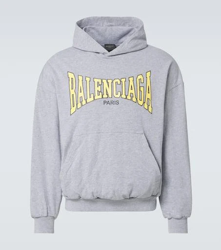 Balenciaga Cotton jersey hoodie 1