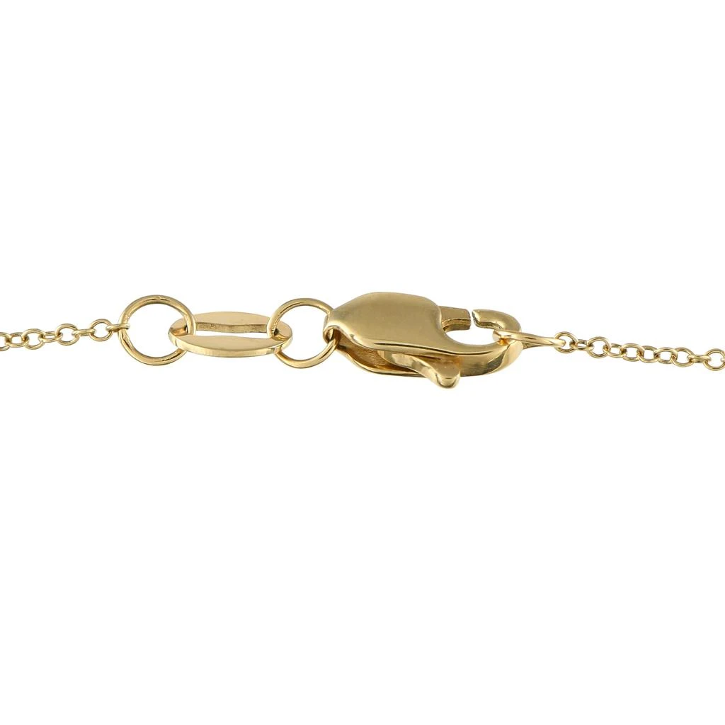 LB Exclusive 14K Yellow Gold 0.80ct Diamond Pendant Necklace NK01355 3