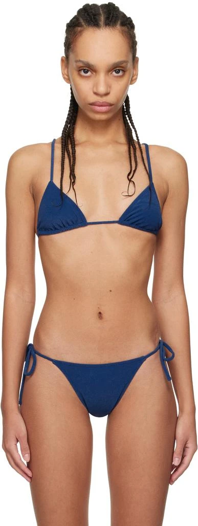 Tropic of C Navy Equator Bikini Top 1