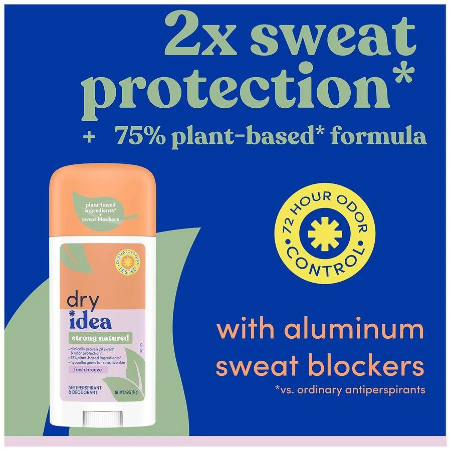 Dry Idea Plant-Based Deodorant Fresh Breeze 3