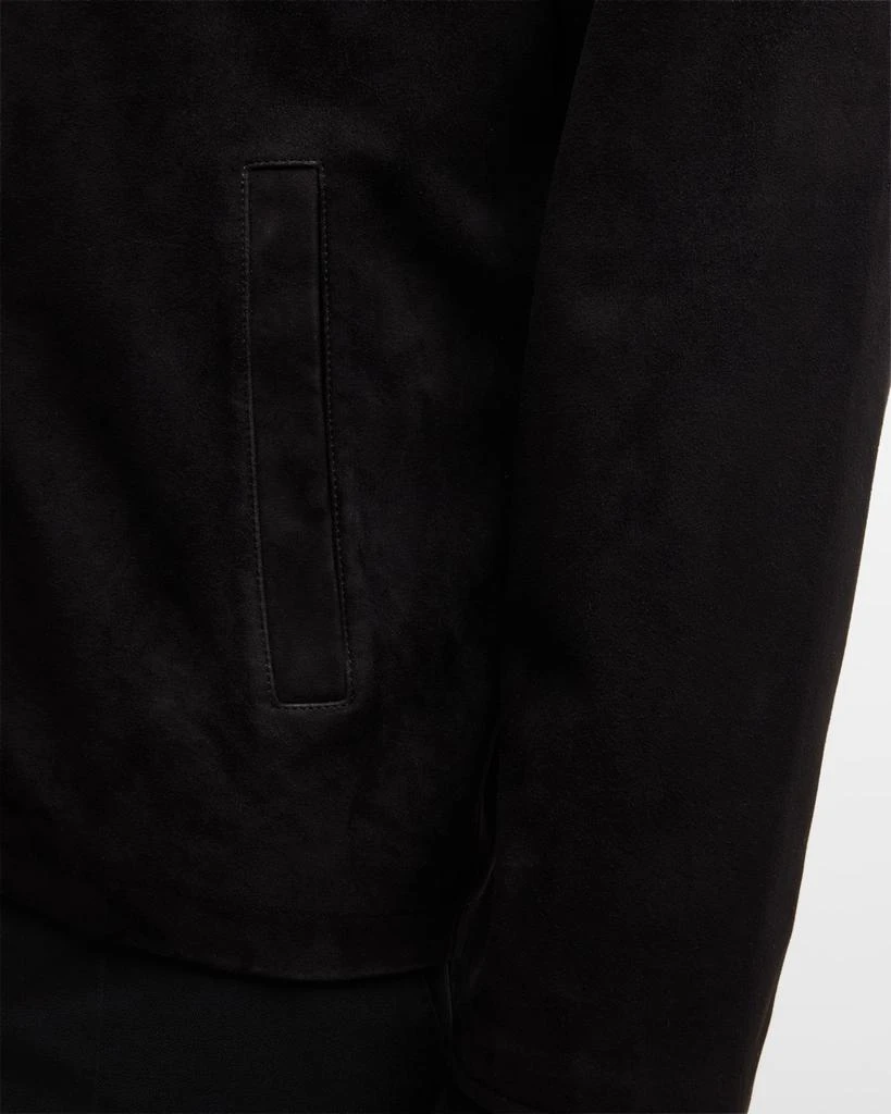 Theory Men's Hazelton Leather Blouson Jacket 7