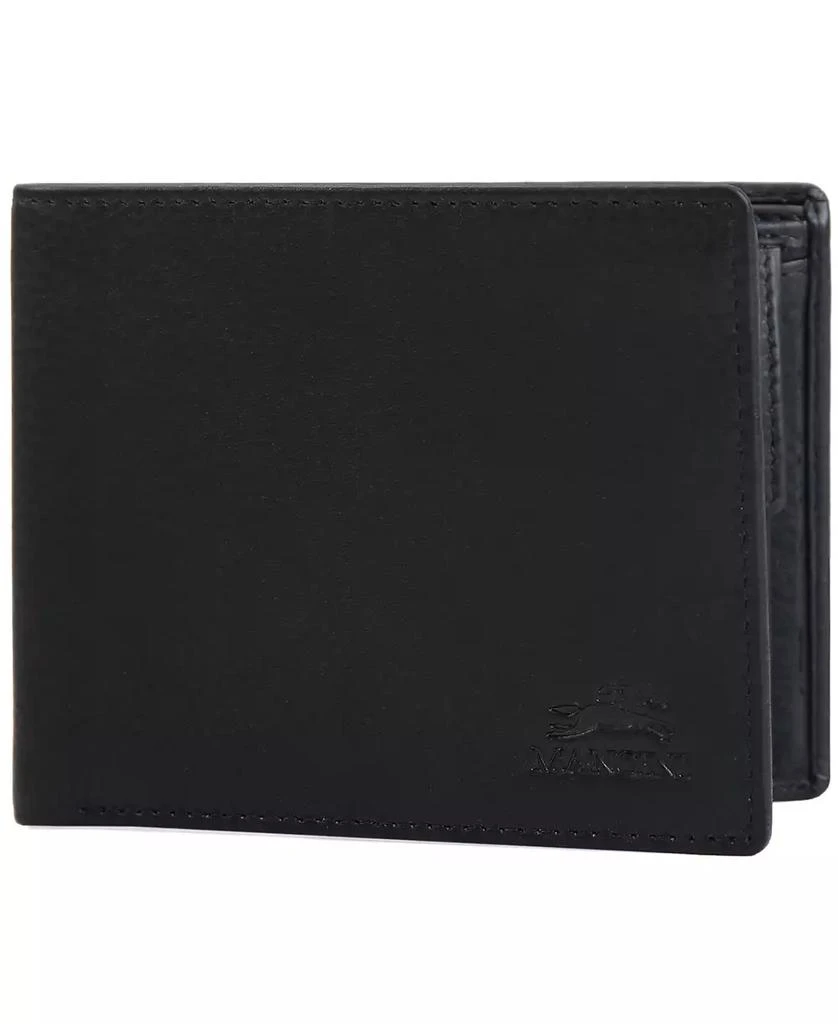 Mancini Leather Goods Men's Monterrey Collection Bifold Wallet with Coin Pocket 2
