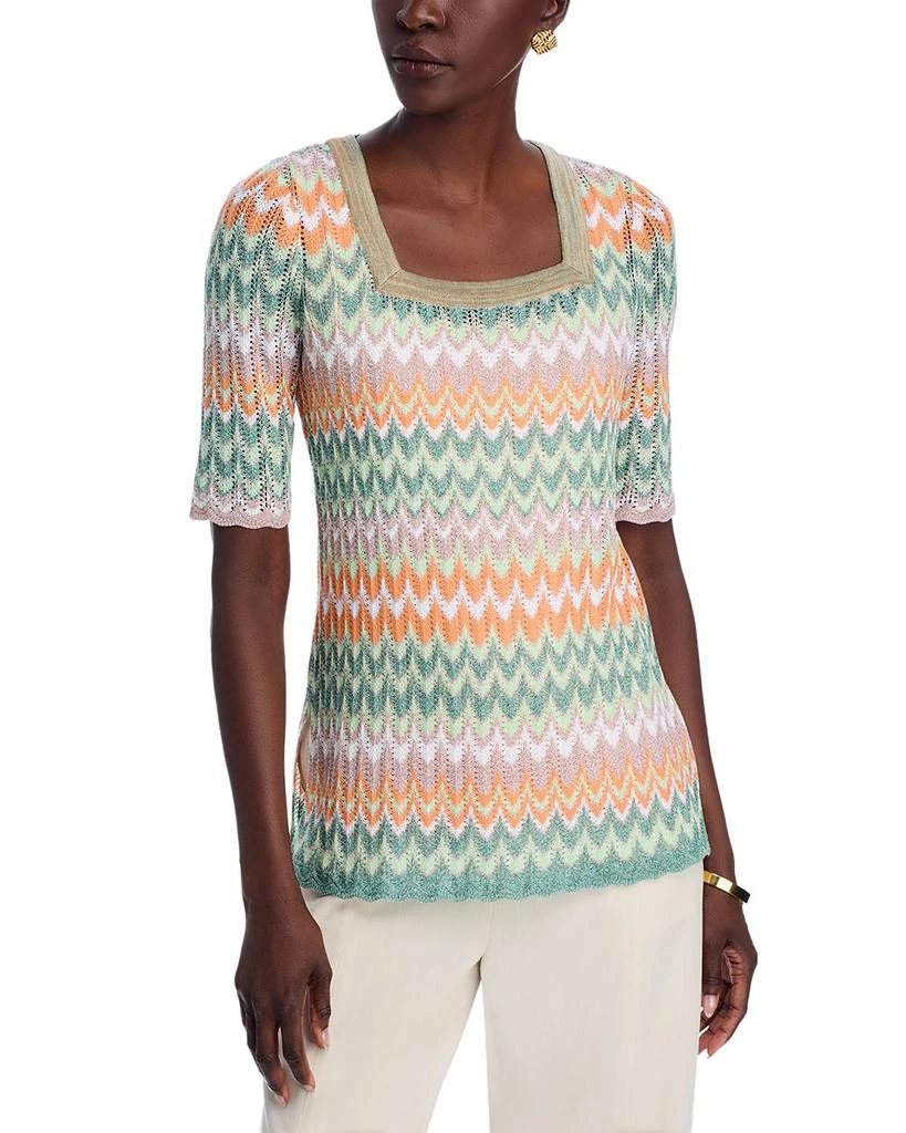 Misook Square Neck Tunic 1