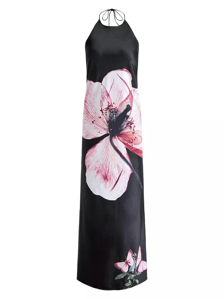 Alice + Olivia Montana Floral Scarf Cocktail Dress 1