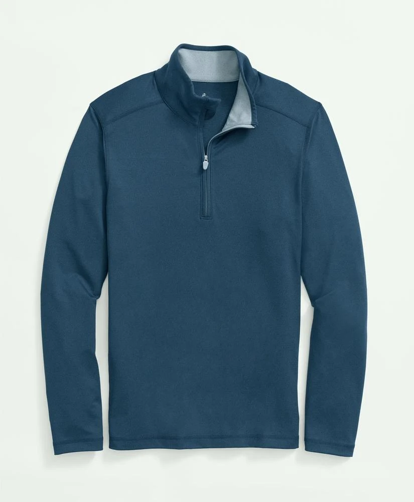 Brooks Brothers Performance Series Half-Zip Jersey Shirt 1