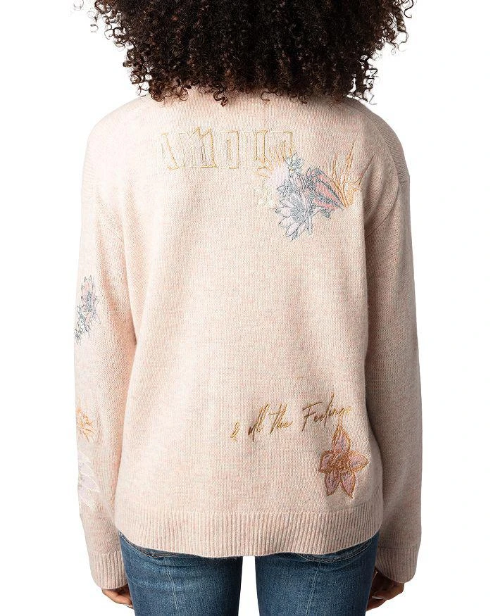 ZADIG & VOLTAIRE Cashmere Embroidered Sweater 3
