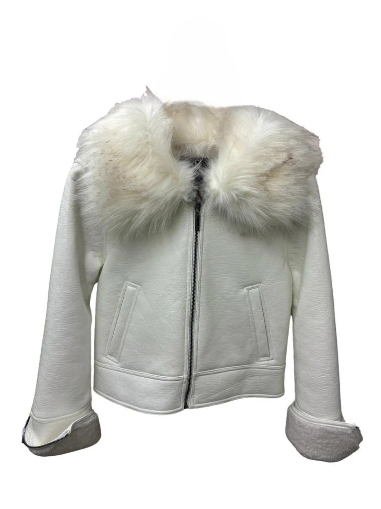 Unreal Fur Unreal Fur - Wet Look Aviator Jacket 1