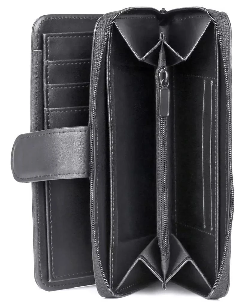 Julia Buxton Women's Mini Heiress Checkbook Wallet 3