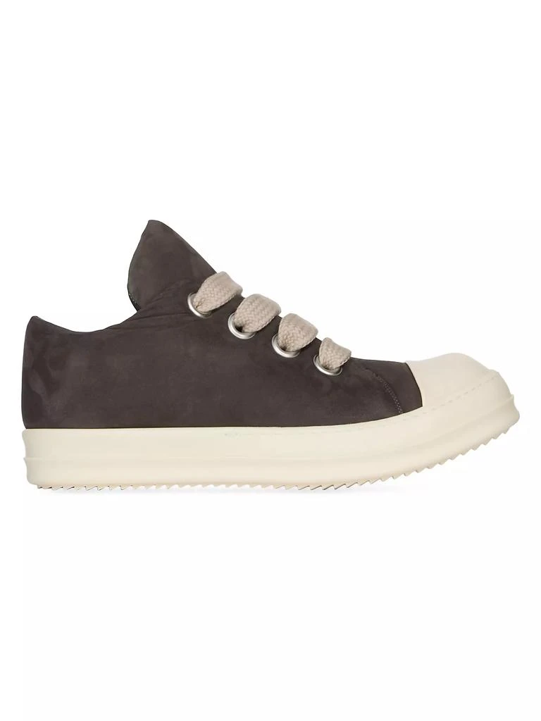 Rick Owens Jumbo Lace Padded Leather Sneakers 1