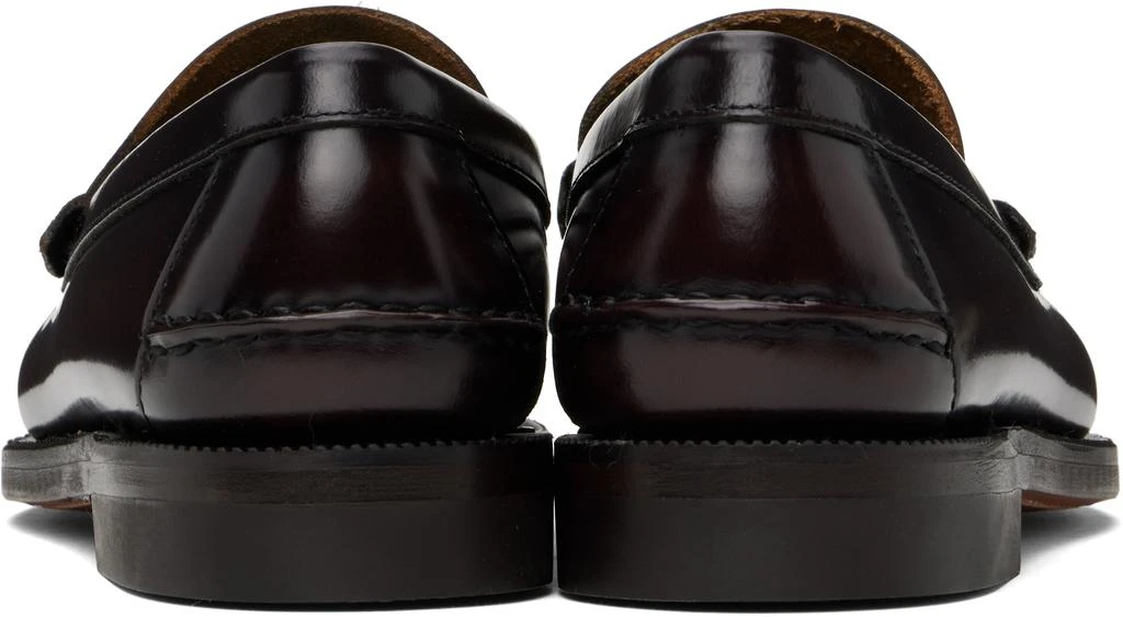 SEBAGO Burgundy Frank Loafers 2