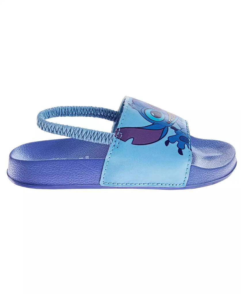 Disney Toddler Girls Stitch Dual Sizes Backstrap Slide Sandals 3