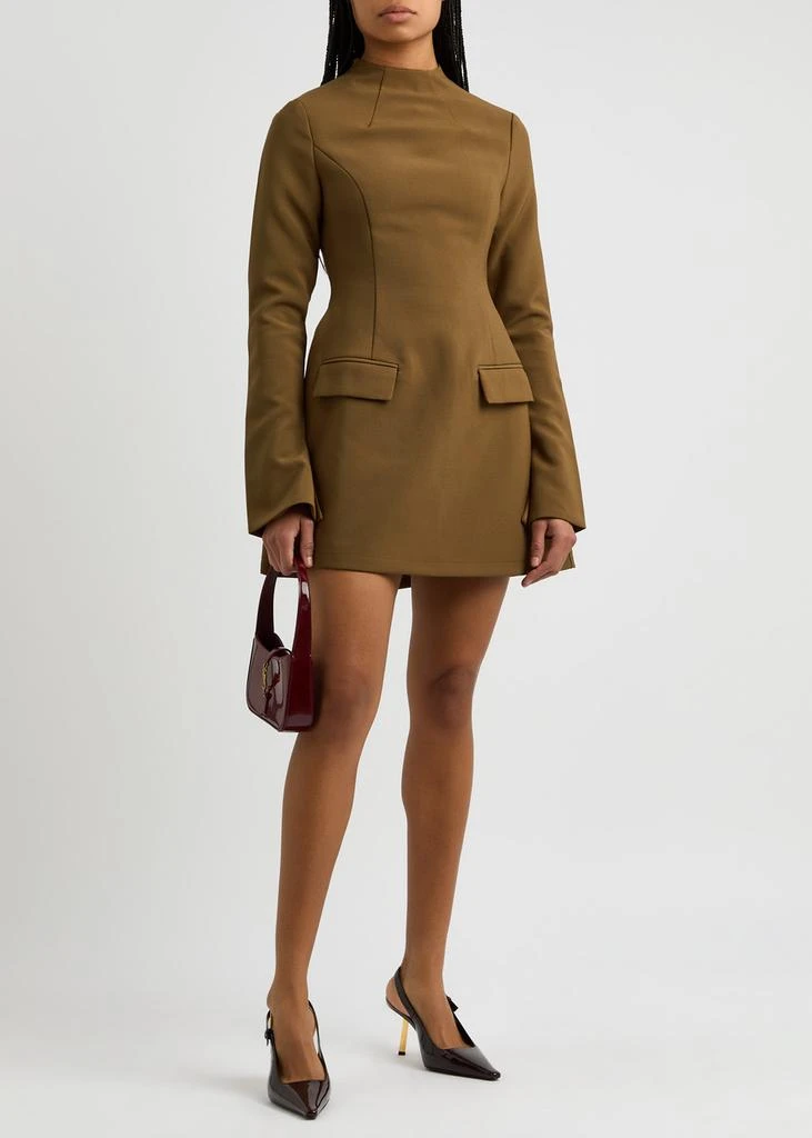 odd muse brown mini dress Whitney Tall Dresser