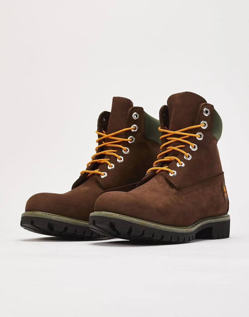 Timberland Premium TB0A2CX8931 Combat Boots Men's Brown Leather 6in Ankle MER355 1