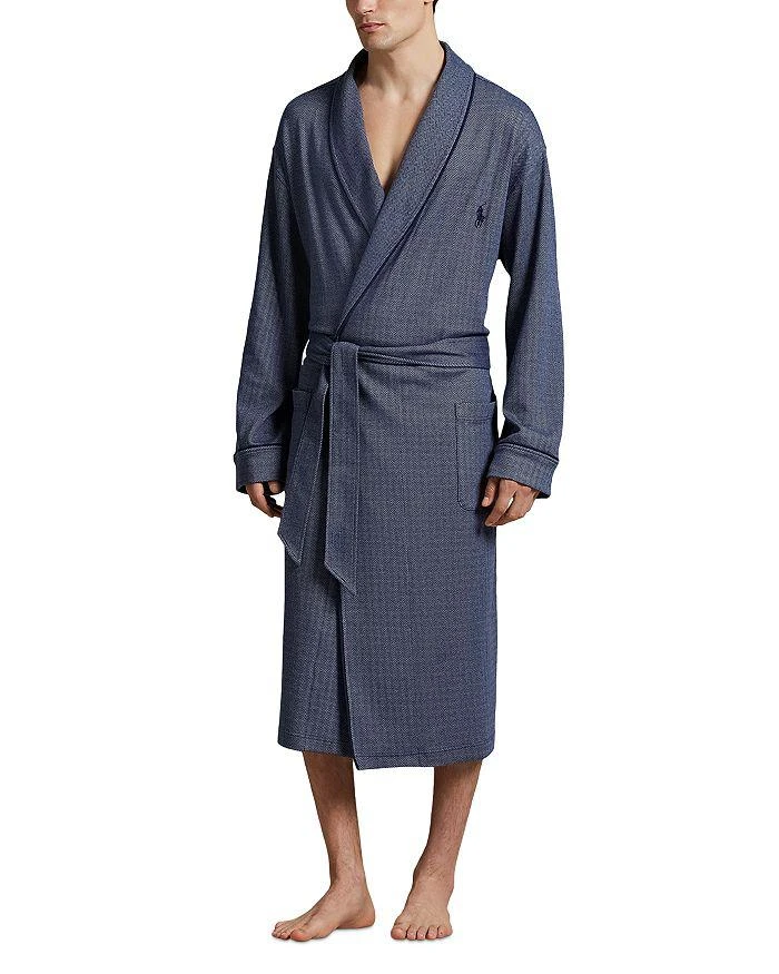 Ralph Lauren Herringbone Jacquard Robe 2