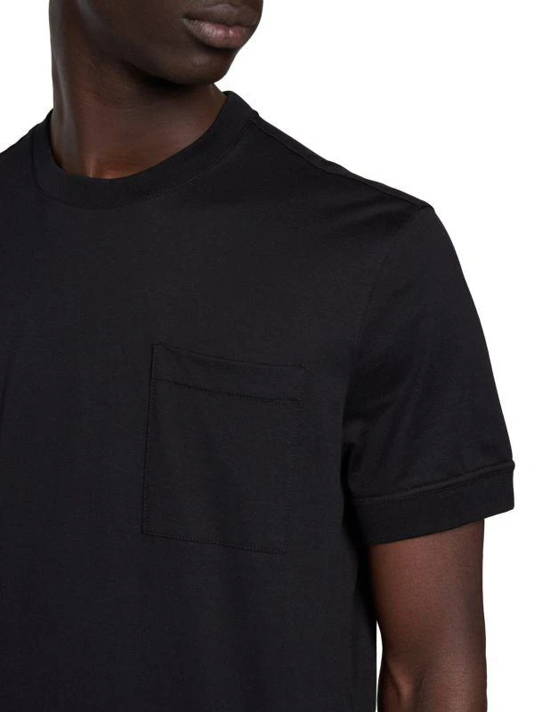 KNT by Kiton Solid Crewneck T-Shirt 4