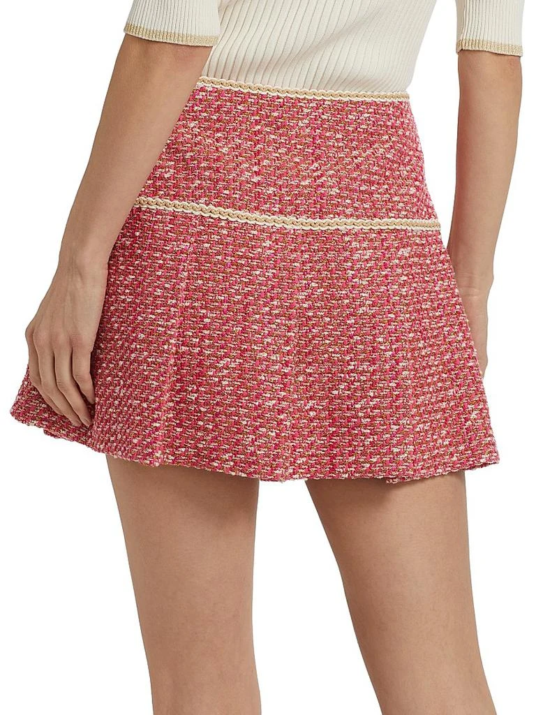 Ramy Brook Anya Tweed Pleated Skort 5