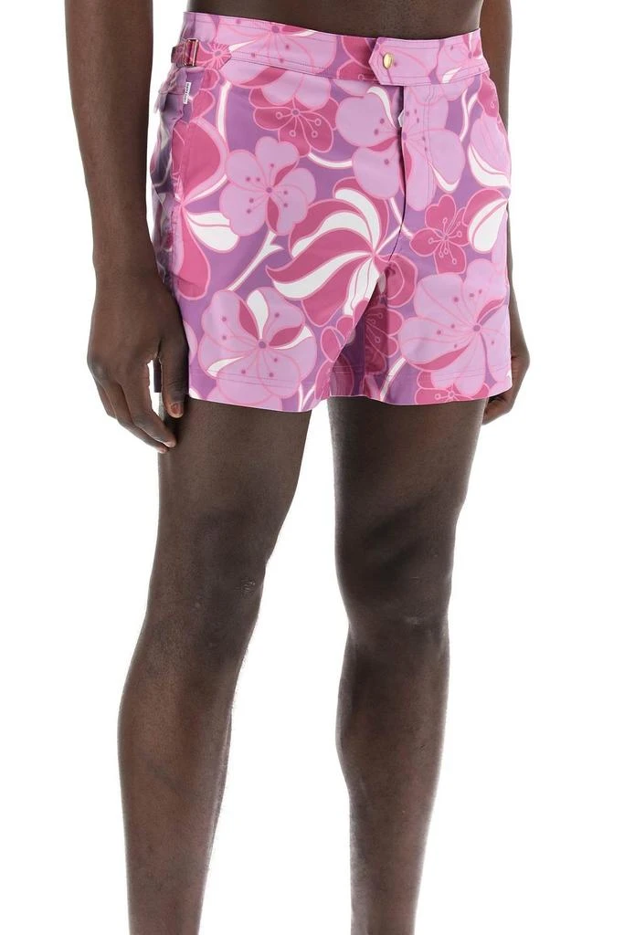 Tom Ford Tom Ford Psychedelic Floral Print Swim Shorts 2
