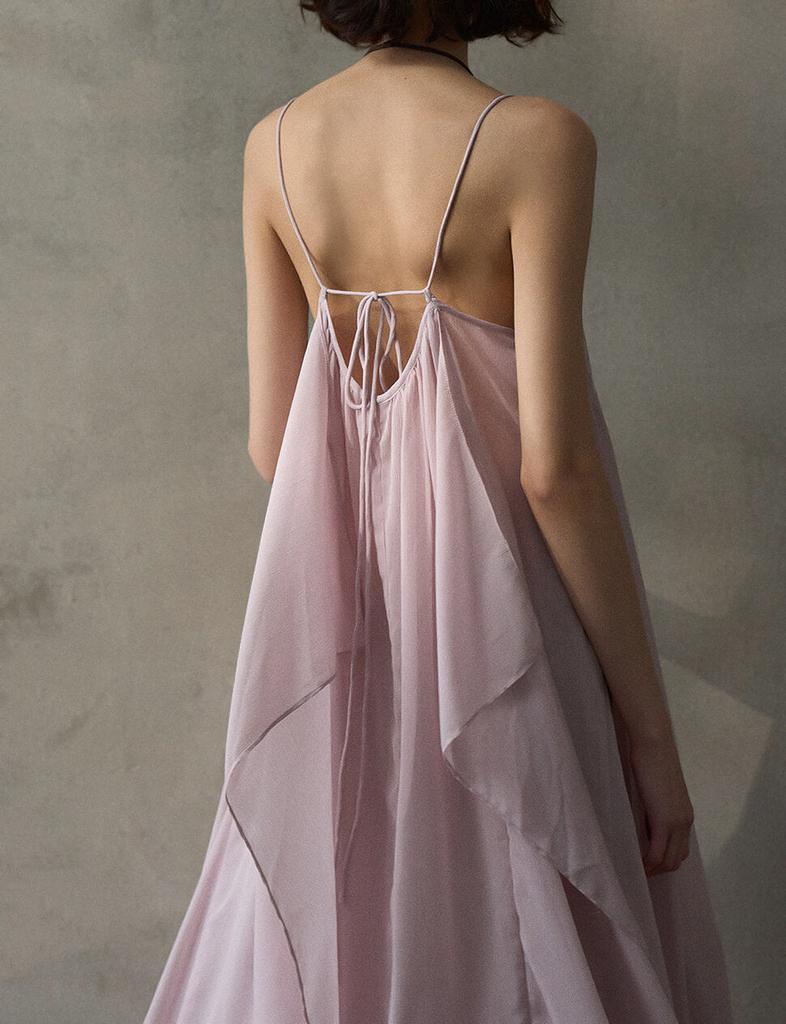 Pixie Market Dusty Pink Layered Dress-PREORDER