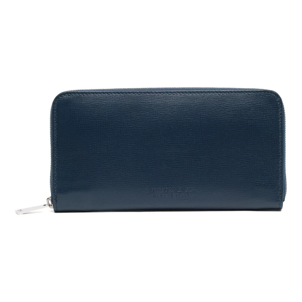 Bottega Veneta Bottega Veneta Leather Continental Zip Around Wallet