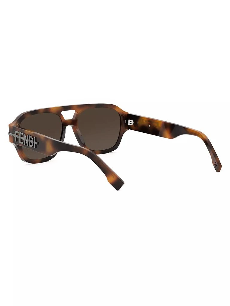 Fendi Fendigraphy 55MM Square Sunglasses 4