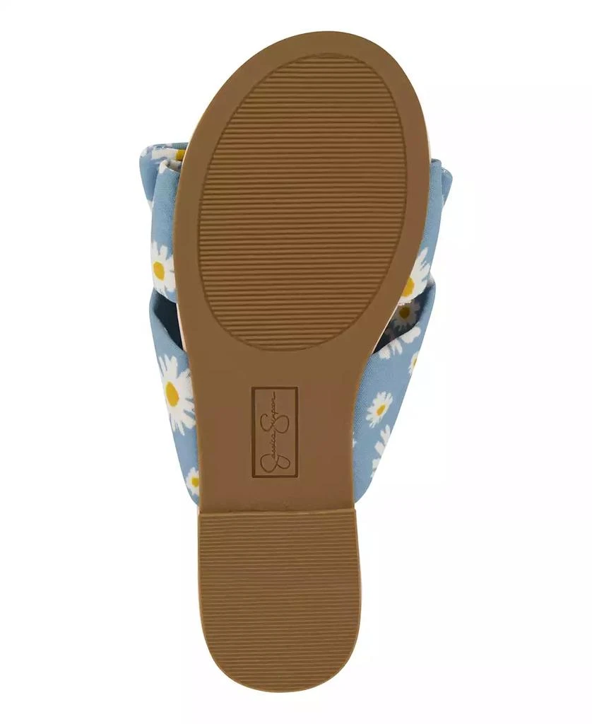 Jessica Simpson Little Girls Floral Sandal 7