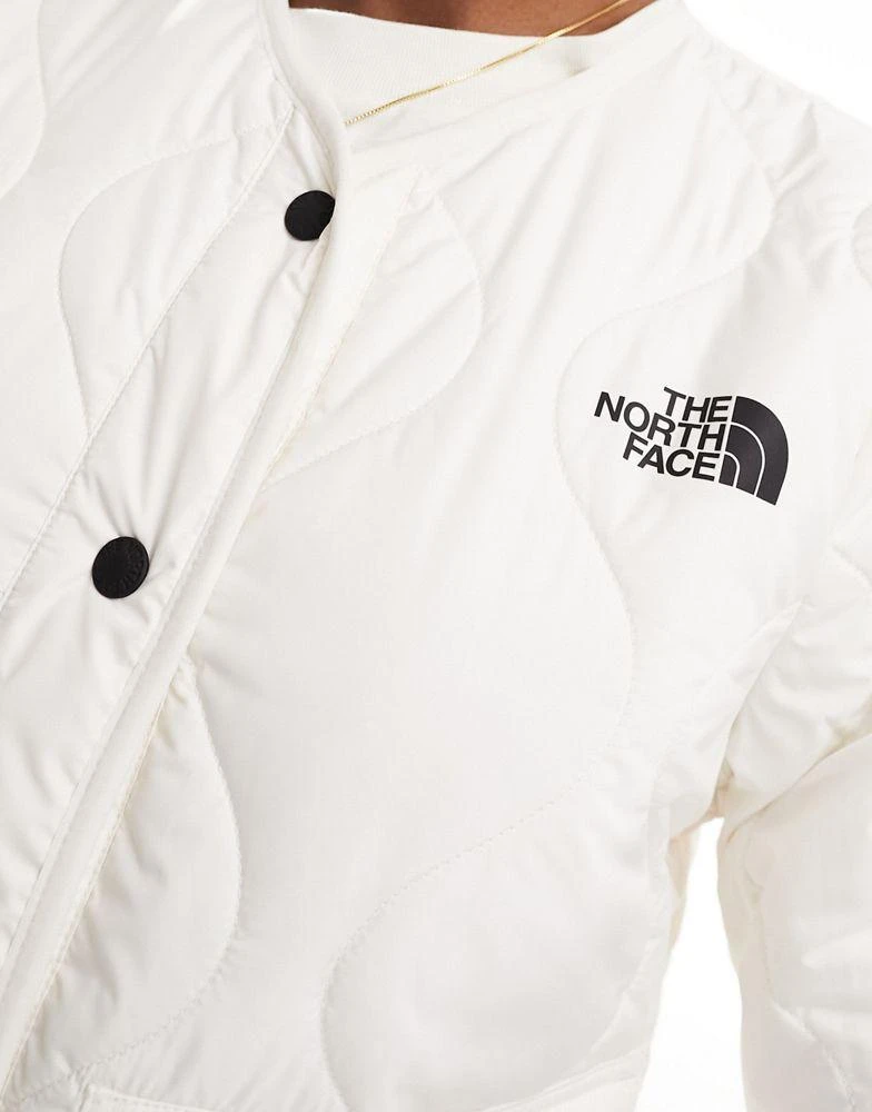 The North Face The North Face Ampato quilted liner jacket in cream Exclusive at ASOS 4