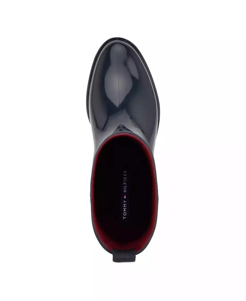 Tommy Hilfiger Women's Kippa Pull On Narrow Calf Rain Boots 4