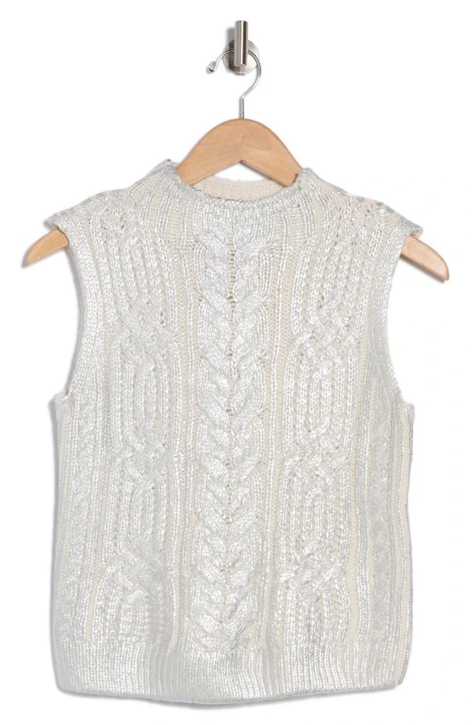 1. State Metallic Sweater Vest 3