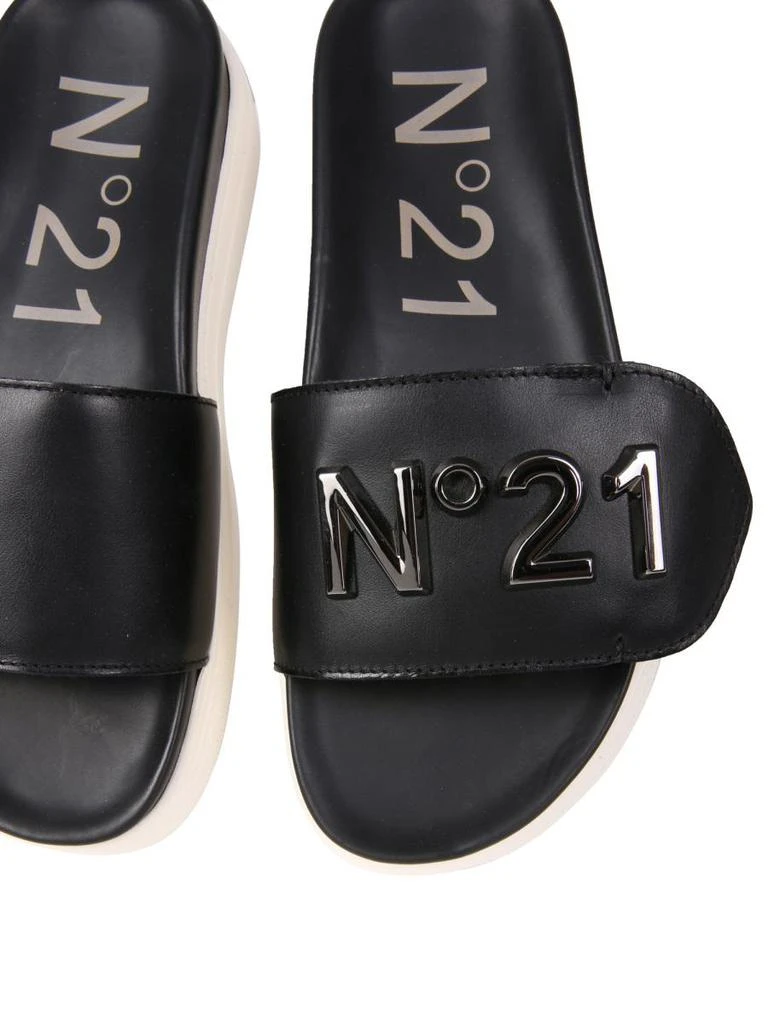 N°21 N°21 Slide Sandals With Logo 4
