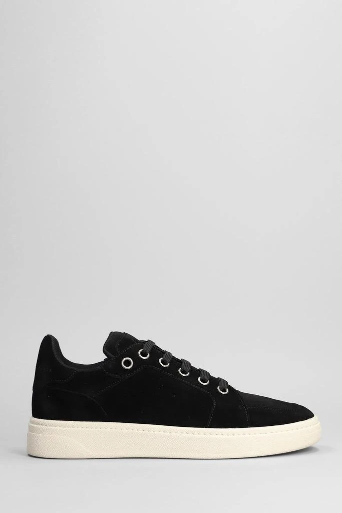 Giuseppe Zanotti Gz95 Sneakers In Black Suede 1