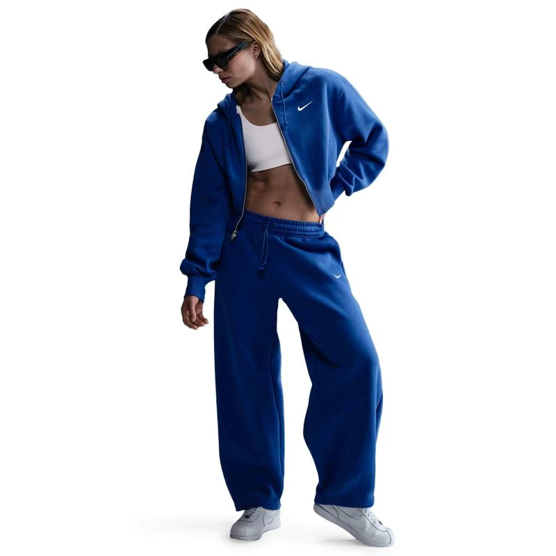 NIKE Nike NSW Phoenix Fleece Loose Crop FZ Hoodie - Women's 1