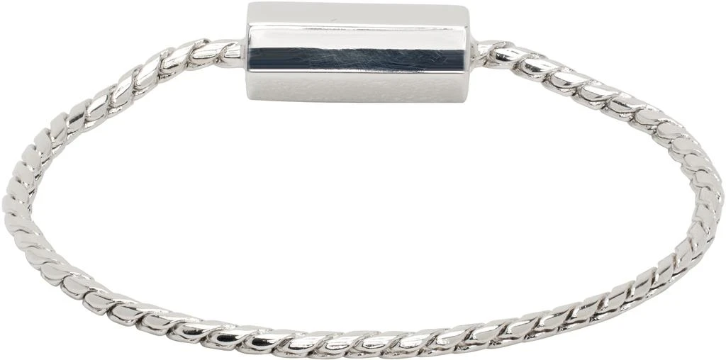 A.P.C. Silver Angle Bracelet 2
