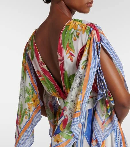 Farm Rio Tropical Destination maxi dress 6