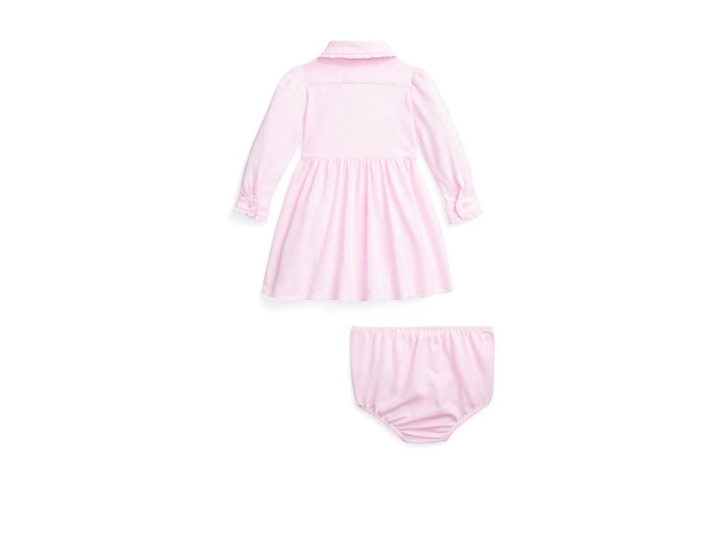 Ralph Lauren Oxford Mesh Dress & Bloomer (Infant)
