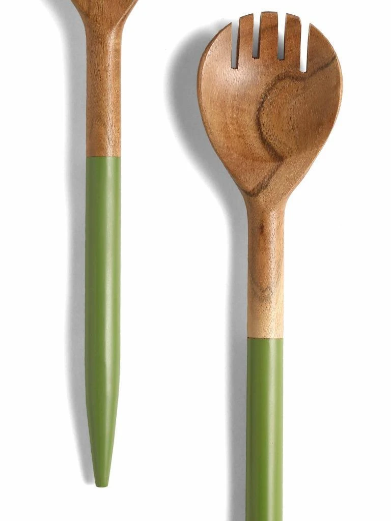 Tiramisu Resin & Wood Salad Server 2 Piece Set 18