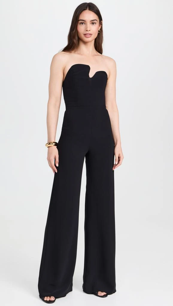 Amanda Uprichard Strapless Puzzle Jumpsuit 1