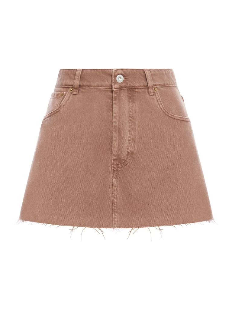 Miu Miu mini skirt in denim 1