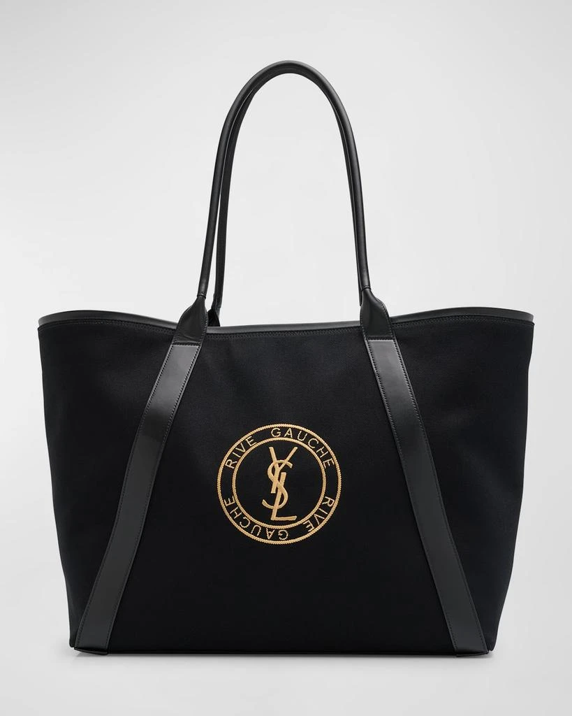Yves Saint Laurent Men's YSL Gabardine Tote Bag 1