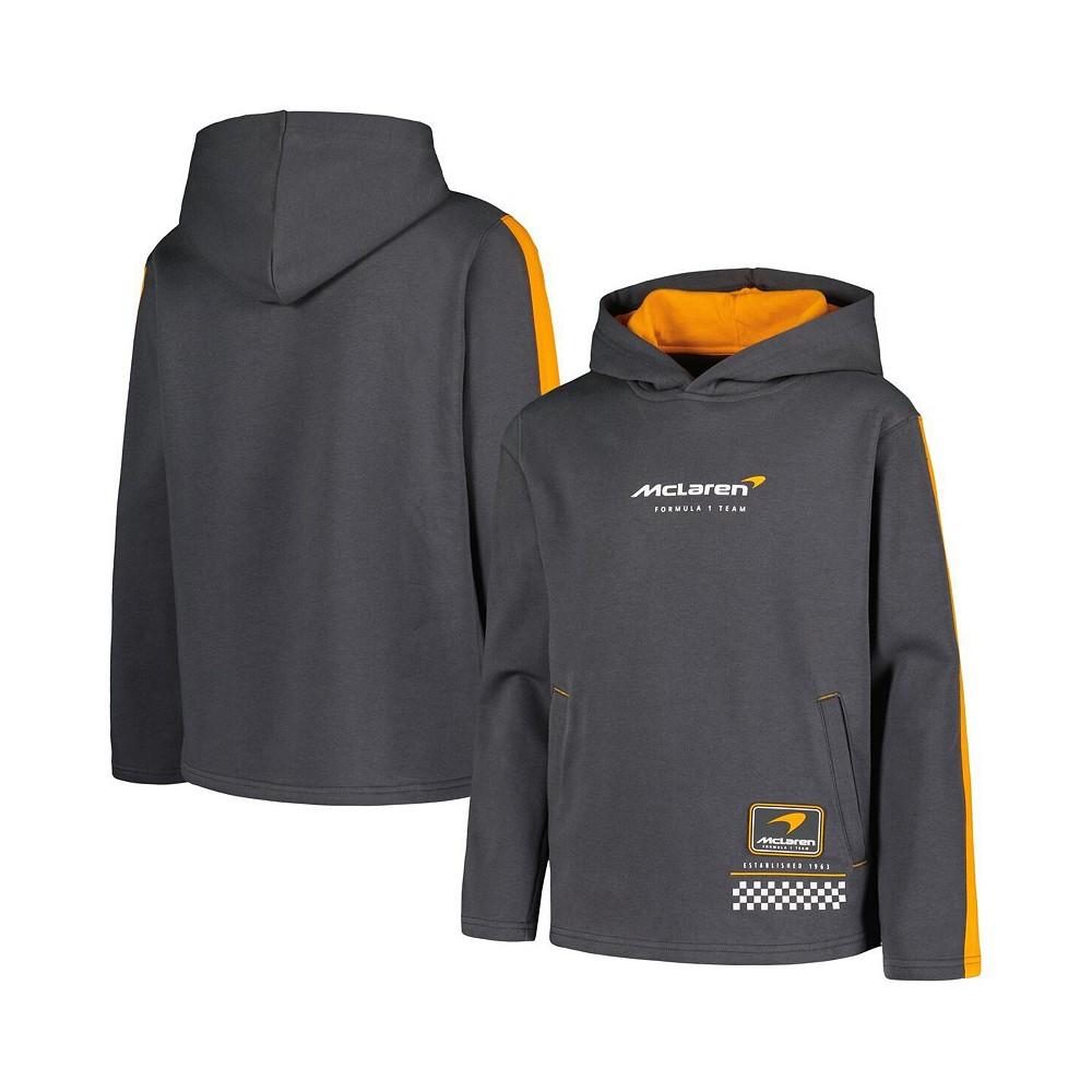 Outerstuff Big Boys Gray McLaren F1 Team French Terry Pullover Hoodie