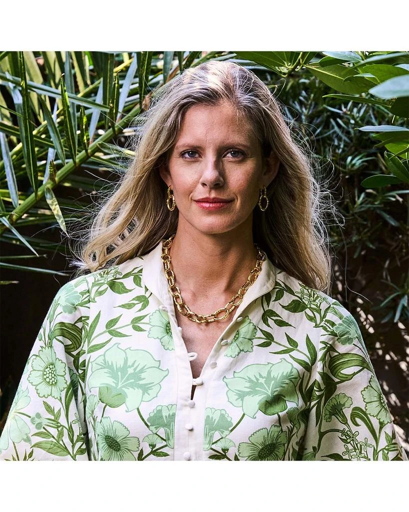 Capucine De Wulf Bangkok Bamboo Link Earrings 4