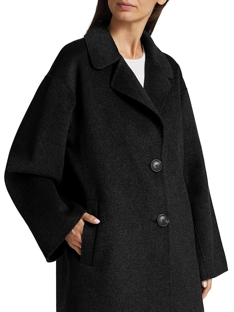 Mercer Collective Kelly Long Wool Cocoon Coat 6