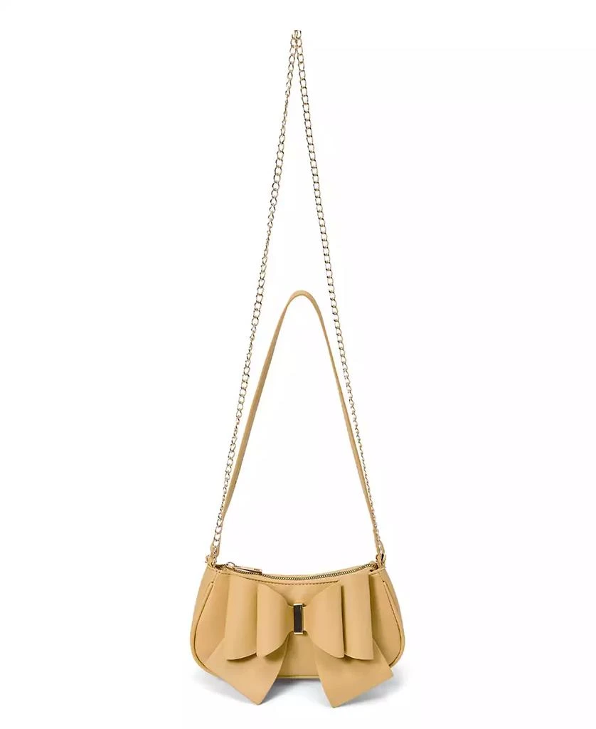 LIKE DREAMS Women's Spring Bow Baguette Shoulder Bag 5
